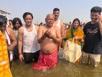 प्रयागराज19फरवरी25*भारत भक्ति और संस्कृति की भूमि, हम फिर से विश्वगुरु बनेंगे: मांझी*