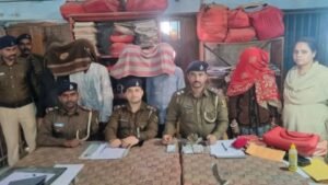 पूर्णिया बिहार19फरवरी25* सहायक खजांची थाना द्वारा पांच अभियुक्तों को किया गिरफ्तार।