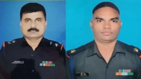 लद्दाख19फरबरी25*पानी की टंकी फटने से सेना के दो अधिकारी शहीद*