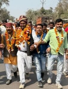 कानपुर नगर21फरवरी25*राधन जि0प0 चुनाव में 2374 वोटो ने भाजपा प्रत्याशी की जीत हुई