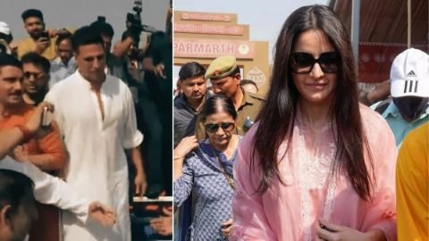 प्रयागराज24फरवरी25*फिल्म अभिनेता अक्षय कुमार,कैटरीना कैफ, सोनाली बेंद्रे ने लगाई महाकुंभ में डुबकी*