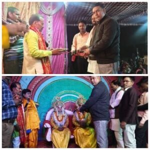 कानपुर देहात24फरवरी25*रनिया आजाद नगर वार्ड नम्बर 16 प्रभु श्री राम जी की पावन लीला का आयोजन किया गया*