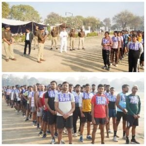 मिर्जापुर:25 फरवरी 25 *नामित 353 पुरुष/महिला अभ्यर्थी मे 327 उपस्थित हुए उपस्थित*