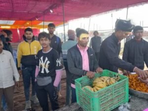 मथुरा25फरवरी25*शिवरात्रि के उपलक्ष में भंडारा और कावड़ियों की ठहरने की उत्तम व्यवस्था की गई।