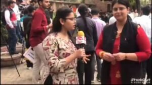 दिल्ली27फरवरी25*दिल्ली यूनिवर्सिटी में एबीवीपी के कार्यकर्ताओं द्वारा विशाल धरना प्रदर्शन।