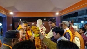 मिर्जापुर:27 फरवरी 25 *सुंदरीकरण एवं प्रतिमा का अनावरण*