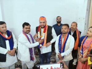 रायबरेली08मार्च25*अपना दल एस के युवा जिला अध्यक्ष बने विवेक सिंह