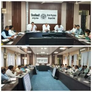 कानपुर देहात 10 मार्च 2025*जिलाधिकारी ने की कर-करेत्तर, राजस्व कार्यो की मासिक समीक्षा, दिए निर्देश*