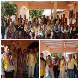 मथुरा09मार्च25*वैश्य अधिवक्ता समाज ने मनाया होली मिलन समारोह।