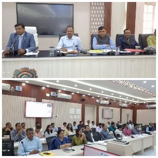 पूर्णिया बिहार 10 मार्च25* श्री कुन्दन कुमार,जिला पदाधिकारी पूर्णिया की अध्यक्षता में साप्ताहिक बैठक का आयोजन।