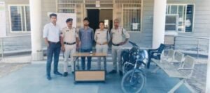 रीवा10मार्च25*जारी है बहरी पुलिस का नशा विरोधी अभियान, स्मैक बिक्रेता को धर दबोचा।*