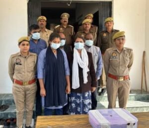 हरदोई13मार्च25**एसटीएफ की बड़ी कार्रवाई में सॉल्वर गैंग का सरगना सहित कई सॉल्वर रंगे हाथों गिरफ्तार*