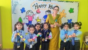 मिर्जापुर:13 मार्च 25 *बच्चों ने उत्साह पूर्वक मनाया होली का पावन पर्व*