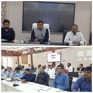 पूर्णिया बिहार17मार्च25* जिलाधिकारी पूर्णिया द्वारा अपर समाहर्ता म्यूटेशन एवं परिमार्जन की बैठक की ।