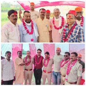 कौशाम्बी18मार्च25*अबीर गुलाल लगाकर दी होली की शुभकामना*