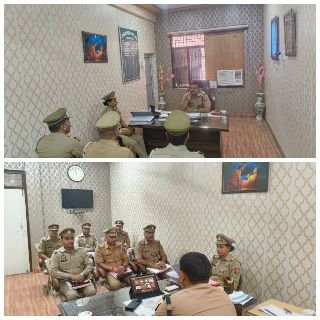 मथुरा 19 मार्च 2025*अर्दलीरूम - अपराध समीक्षा*