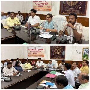 मिर्जापुर20मार्च25*हीट वेव से बचाव हेतु जिला आपदा प्रबंधन प्राधिकरण द्वारा आयोजित विभागीय बैठक*