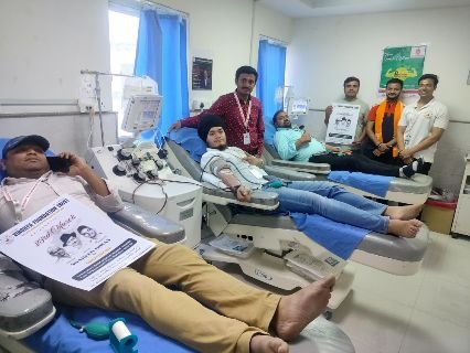 मिर्जापुर:23 मार्च 25 *शहीद दिवस पर रक्तदान* मिर्जापुर:23 मार्च 25 *शहीद दिवस पर रक्तदान*