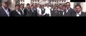 प्रयागराज25मार्च25*जस्टिस यशवंत वर्मा की इलाहाबाद हाईकोर्ट में नियुक्ति के खिलाफ वकीलों ने HC के सामने किया प्रदर्शन*