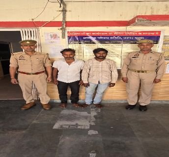 मथुरा 25 मार्च 2025*वारण्टी 02 अभियुक्त गिरफ्तार