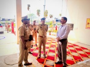 अयोध्या24मार्च25*रुदौली अग्नि शमन फायर स्टेशन का महानिदेशक ने किया निरीक्षण