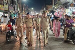 मथुरा 26 मार्च 2025*पैदल गश्त*