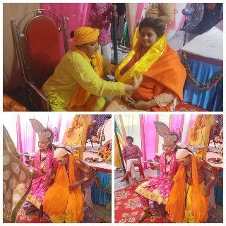 मथुरा26मार्च25* मीरा जी महाराज के आश्रम में चल रही श्रीमद् भागवत कथा श्याम कुटी के पास परिक्रमा मार्ग मथुरा26मार्च25* मीरा जी महाराज के आश्रम में चल रही श्रीमद् भागवत कथा श्याम कुटी के पास परिक्रमा मार्ग