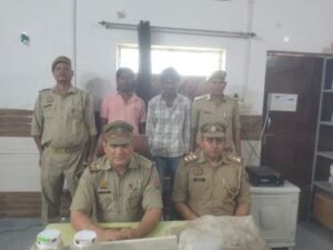 मथुरा27मार्च25*02 अंतर्राज्यीय गौ तस्कर गिरफ्तार