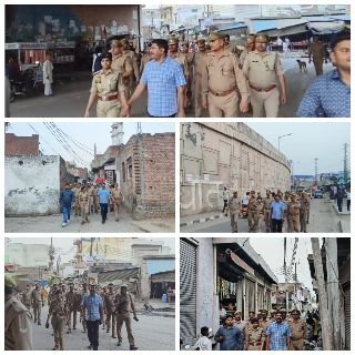 मथुरा 27 मार्च 2025*पैदल गश्त* मथुरा 27 मार्च 2025*पैदल गश्त*