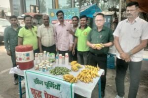 पूर्णिया बिहार27मार्च 25* ग्रीन पूर्णिया के द्वारा किलकारी के कलाकारो के लिए पिलाया गया शीतल पेय जल।*