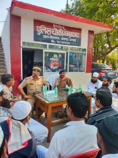 उन्नाव27मार्च2025*त्योहारों के मद्देनजर पीस कमेटी की बैठक हुई