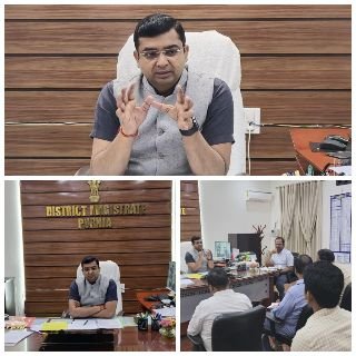 पूर्णिया बिहार 27 मार्च25* जिला पदाधिकारी यूडीआईडी कार्ड की प्रगति की समीक्षा हेतु बैठक किया गया।