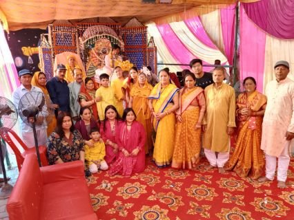 मथुरा27मार्च25* वृंदावन मे श्रीमद् भागवत कथा का हुआ समापन राधा कृष्ण धाम एवं गोपाल गौशाला वृंदावनमें