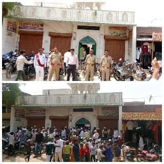 कौशाम्बी28मार्च25*अधिकारियों की मौजूदगी में अदा की गई अलविदा की नमाज*