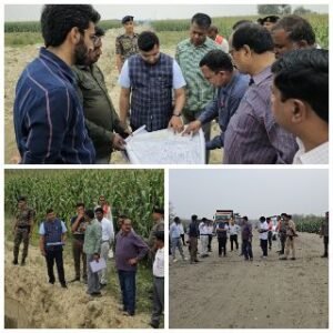 पूर्णिया बिहार 28 मार्च25* पूर्णिया एयरपोर्ट के निर्माण कार्य का किया गया निरीक्षण, त्वरित गति से निर्माण कराने का दिया गया निर्देश DM