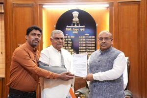 दिल्ली30मार्च25*मान्यता प्राप्त पत्रकार समिति का प्रतिनिधि मंडल मिला विधानसभा अध्यक्ष से।