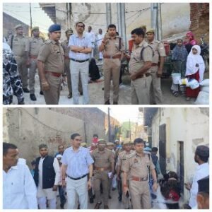 मथुरा 31 मार्च 2025*सुरक्षा व्यवस्था*