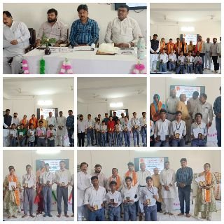 मथुरा31मार्च25*कृष्णचंद्र गांधी सरस्वती विद्या मंदिर इंटर कॉलेज माधव कुंज किया परीक्षाफल वितरण समारोह