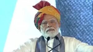 हरियाणा14अप्रैल25 PM मोदी ने दिखाई हिसार से अयोध्या