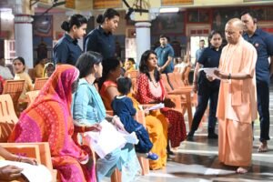 गोरखपुर*19अप्रैल25 सी एम योगी के गोरखपुर दौरे का दूसरा दिन आज*