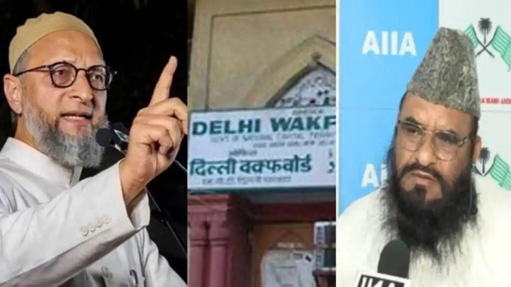 दिल्ली 20अप्रैल25में वक्फ की 250 बीघा जमीन कांग्रेस ने हथिया ली',मौलाना रशीदी का बड़ा खुलासा..!*