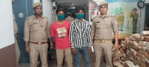 देवबंद22अप्रैल25 पुलिस ने दो वाहन चोरों को किया गिरफ्तार, चोरी की बाइक बरामद.