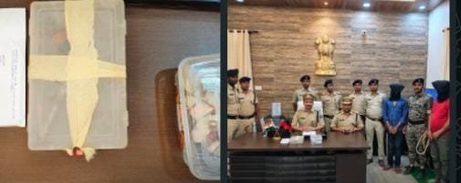 पूर्णिया बिहार 26 अप्रैल 25* एक लाख रुपए का ईनामी अभियुक्त राजा यादव को एक देशी कट्टा के साथ गिरफ्तार पूर्णिया बिहार 26 अप्रैल 25* एक लाख रुपए का ईनामी अभियुक्त राजा यादव को एक देशी कट्टा के साथ गिरफ्तार