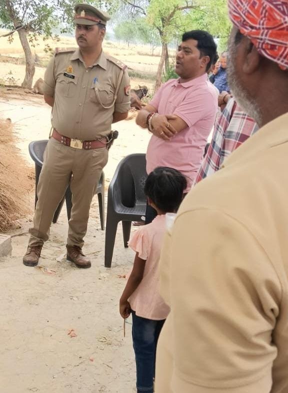 अयोध्या 27अप्रैल25 आकाशीय बिजली गिरने से बालिका की मौत हो गई*