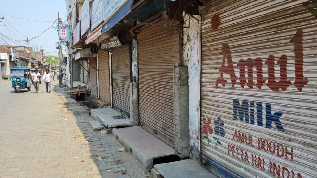 बिजनौर29अप्रैल25 पहलगाम हमले के खिलाफ बिजनौर में अभूतपूर्व बंदी,