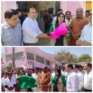 कानपुर देहात01अप्रैल25*माननीय राज्यमंत्री ने हरी झंडी दिखाकर संचारी रोग नियंत्रण अभियान का किया शुभारंभ।