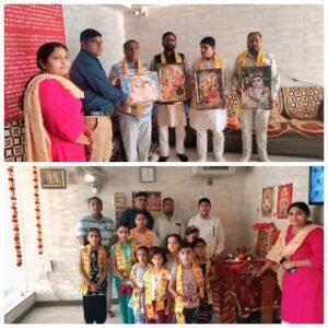 मथुरा 3 अप्रैल 2025 राष्ट्रीय योगी किसान ब्रांड एवं सनातन धर्म रक्षा ट्रस्ट