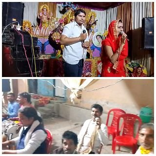 मथुरा5मार्च25* माता रानी का विशाल जागरण, सिंगर कशिश शर्मा जी ने भजन गाकर मचाई मचाई धूम।