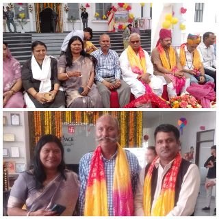 जयपुर05अप्रैल25*माधव विद्यापीठ के उदघाटन समारोह में शामिल हुई बड़ी बड़ी हस्तियॉं।