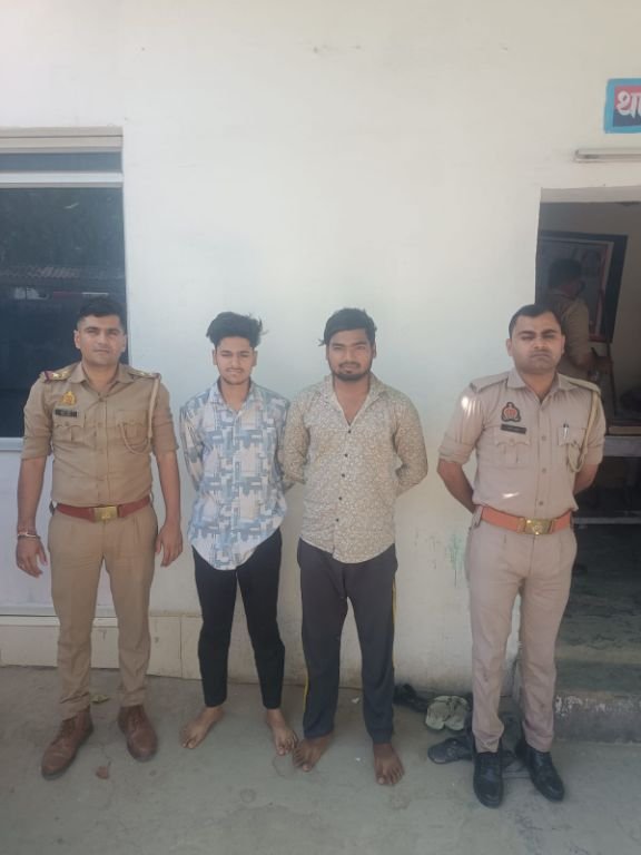 मथुरा 6 अप्रैल 2025*थाना जैत पुलिस द्वारा धोखाधडी करने वाले 02 वांछित अभियुक्तगणों को किया गिरफ्तार ।* मथुरा 6 अप्रैल 2025*थाना जैत पुलिस द्वारा धोखाधडी करने वाले 02 वांछित अभियुक्तगणों को किया गिरफ्तार ।*